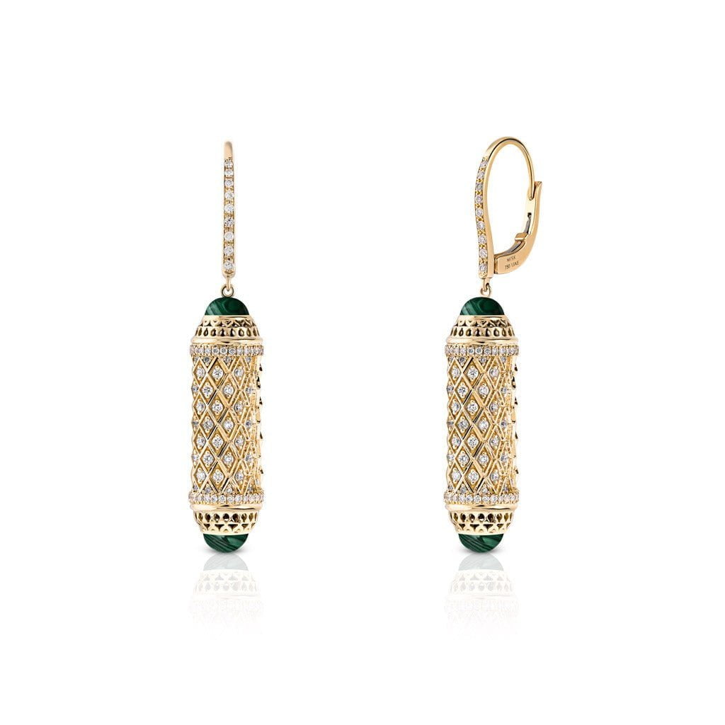 Harmony Hanging Full Diamond Earrings