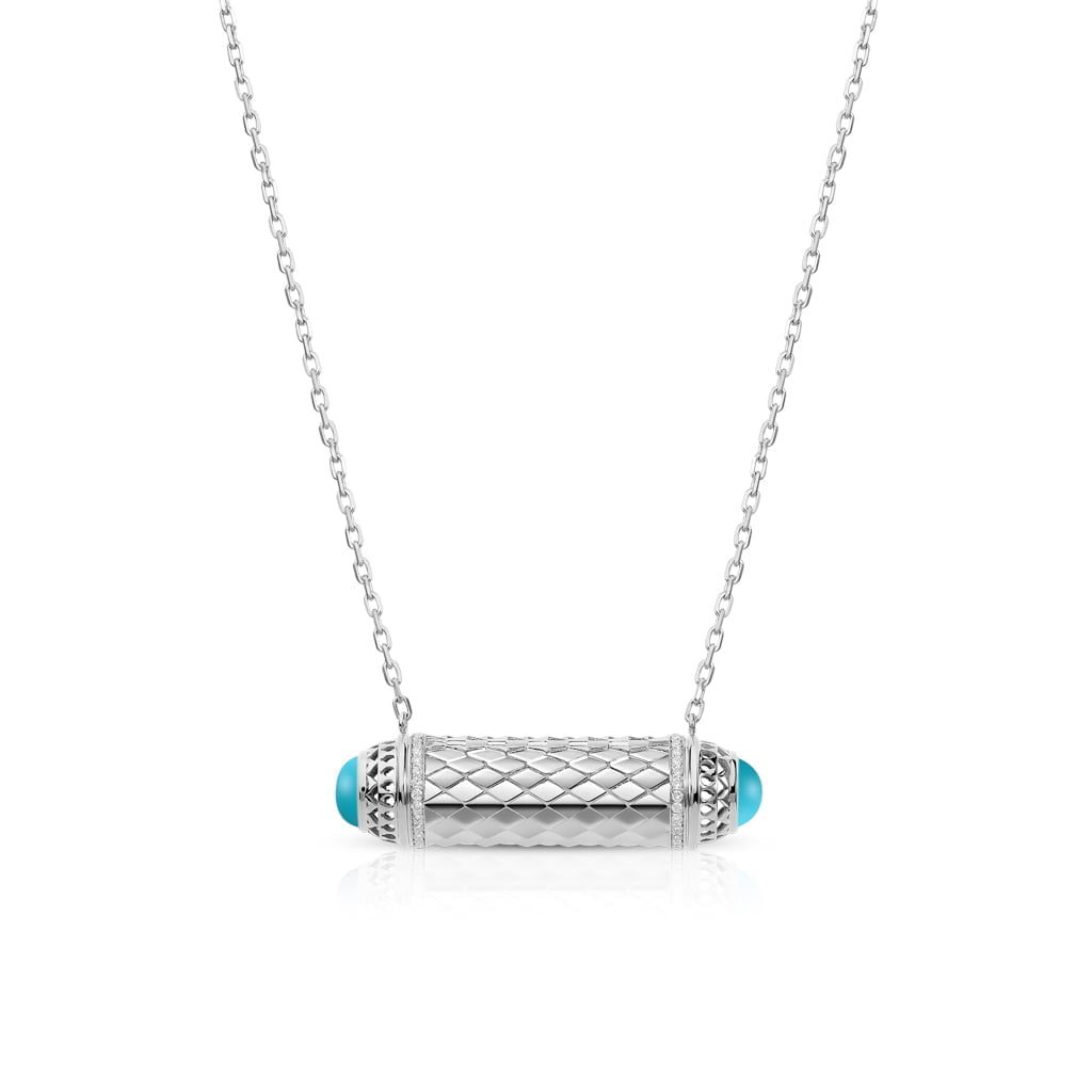 Harmony Small Pendant Border Diamond