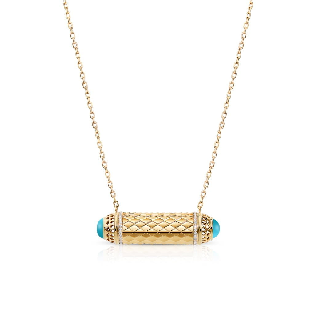 Harmony Small Pendant Border Diamond