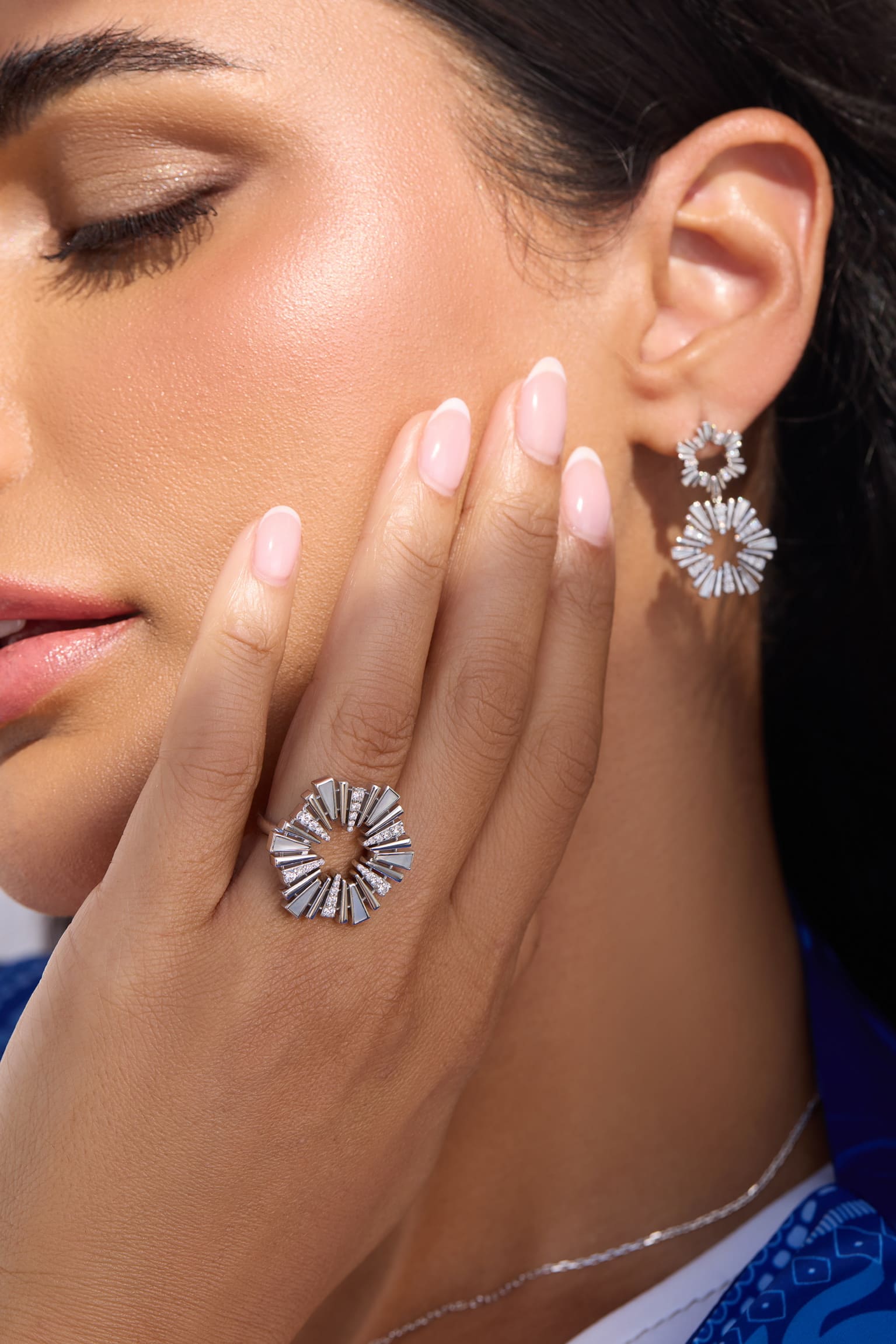 Al Fajr Shurooq White Gold Ring