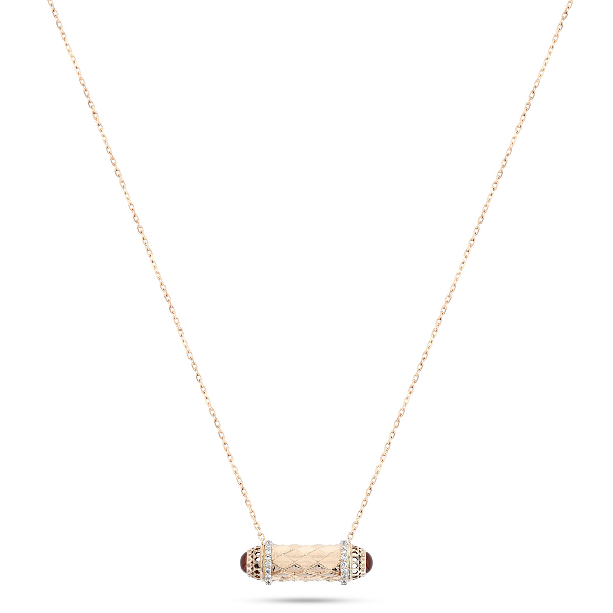 Harmony Micro Border Diamond Pendant
