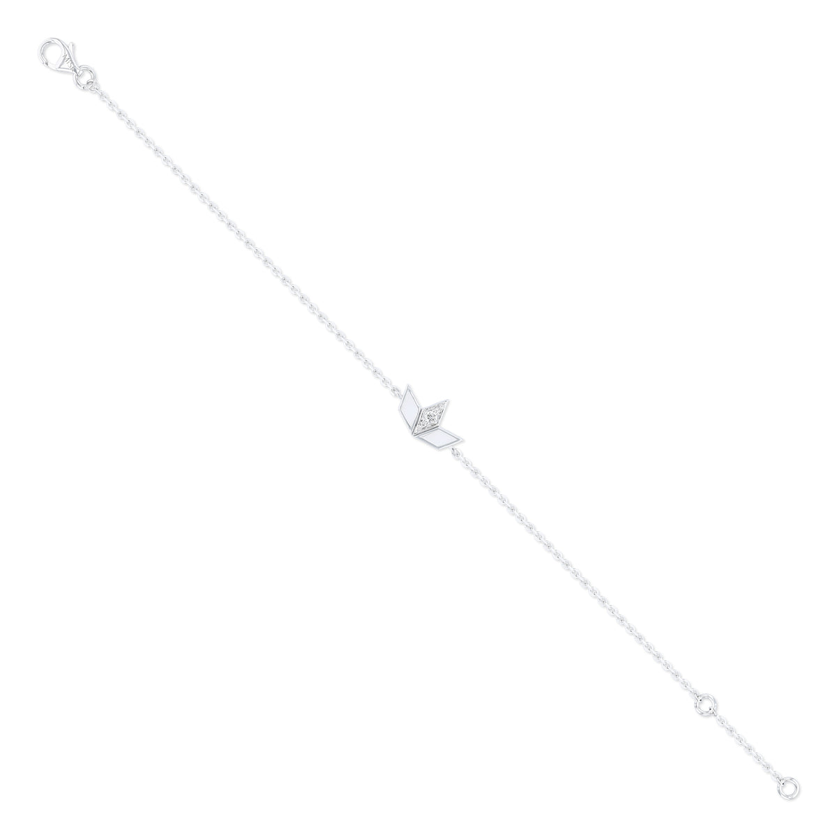 Eternity 3Leaf Mother of Pearl Bracelet