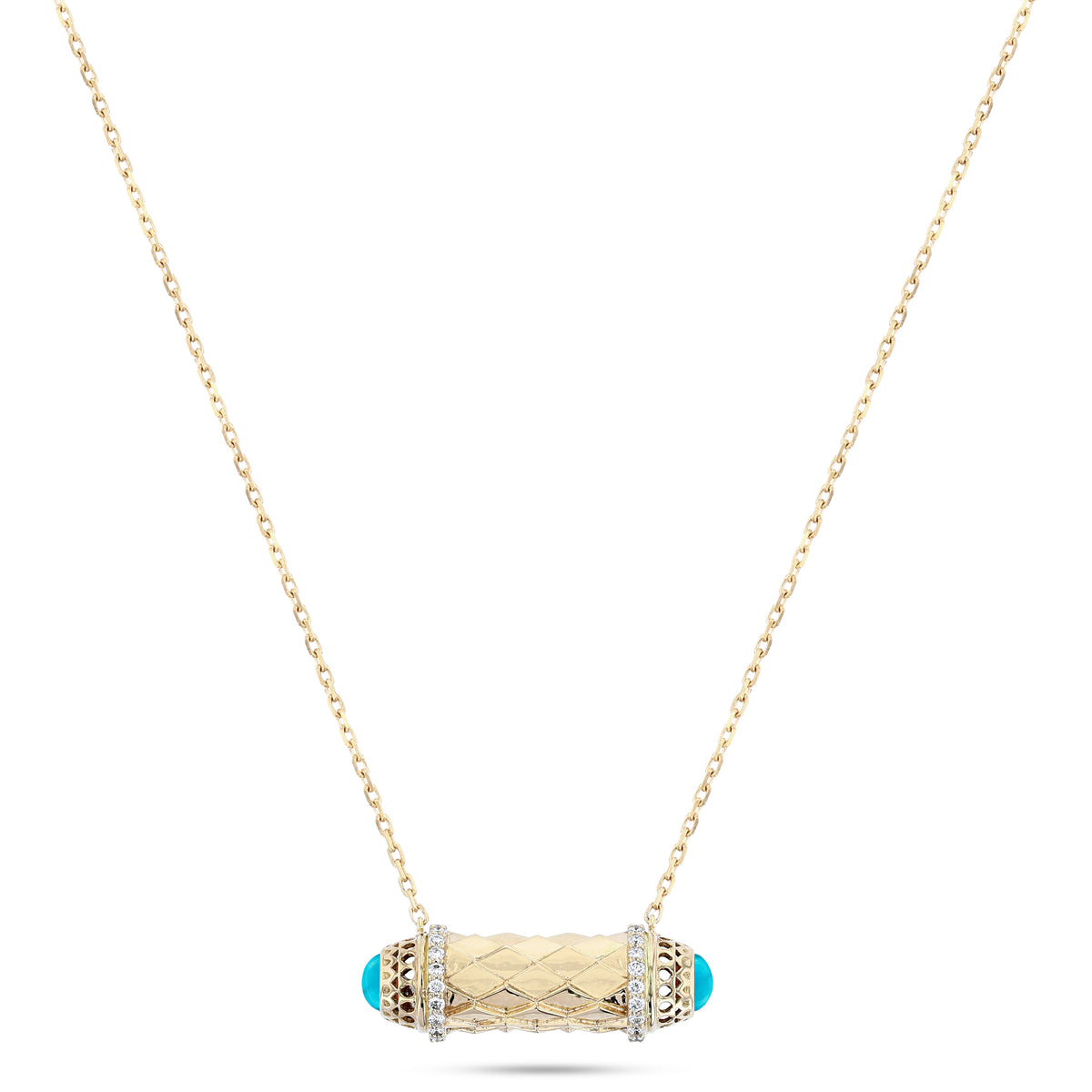 Harmony Micro Border Diamond Pendant