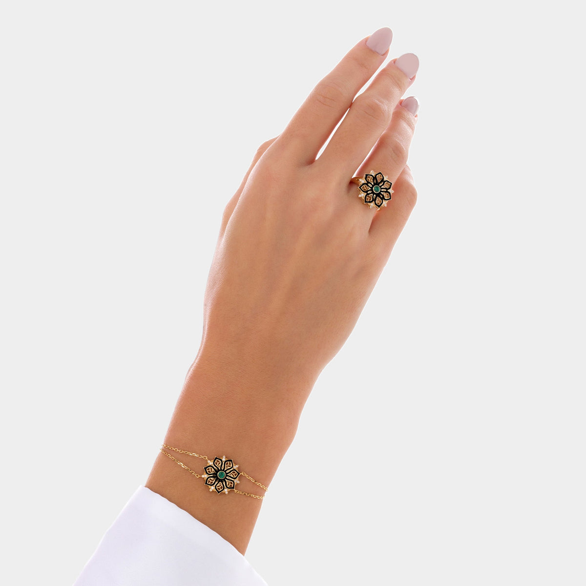 AURA Bloom Ring#Gold_Yellow Gold