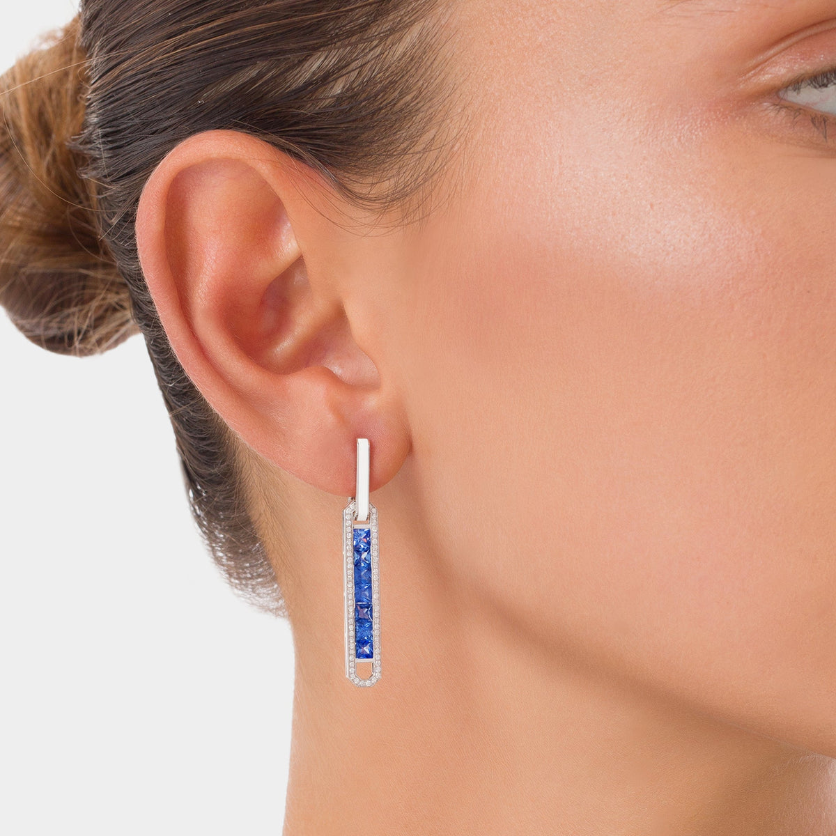 BOHO Earrings#Gold_White Gold