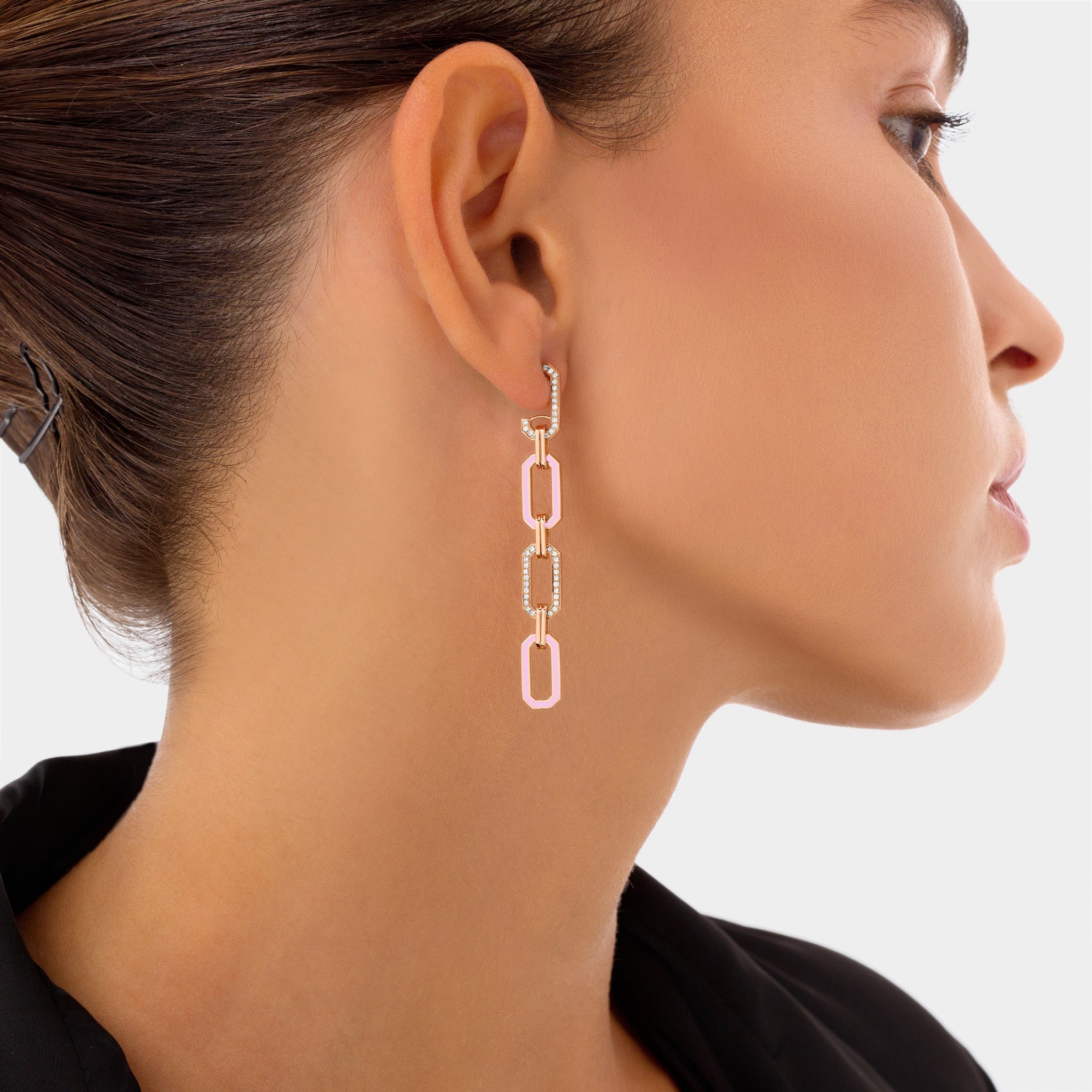 HEXA Endless Chain Earrings