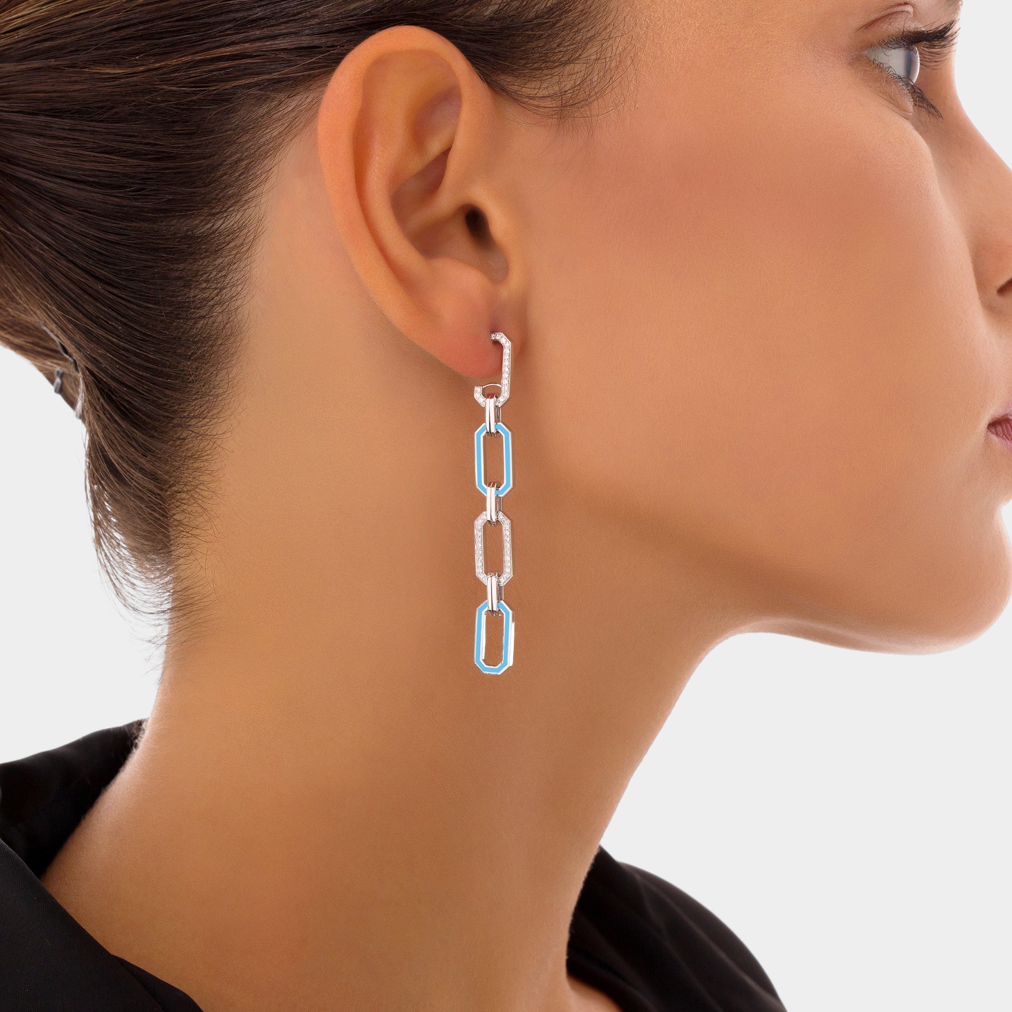 HEXA Endless Chain Earrings
