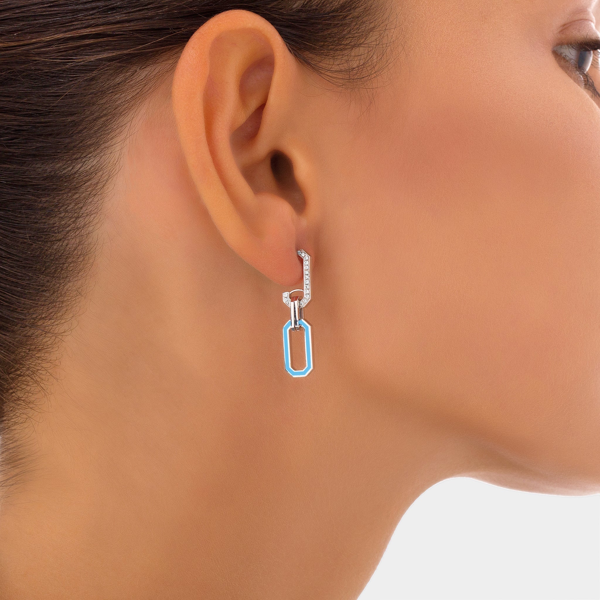 HEXA Chain Earrings