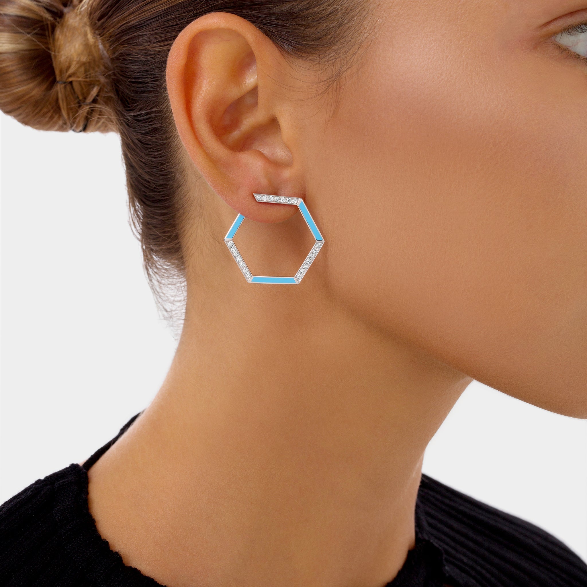 HEXA Earrings Large