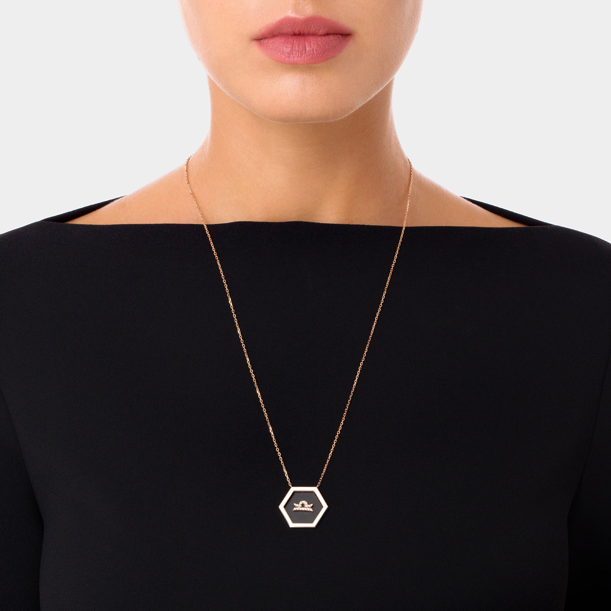 HEXA Zodiac Libra Necklace