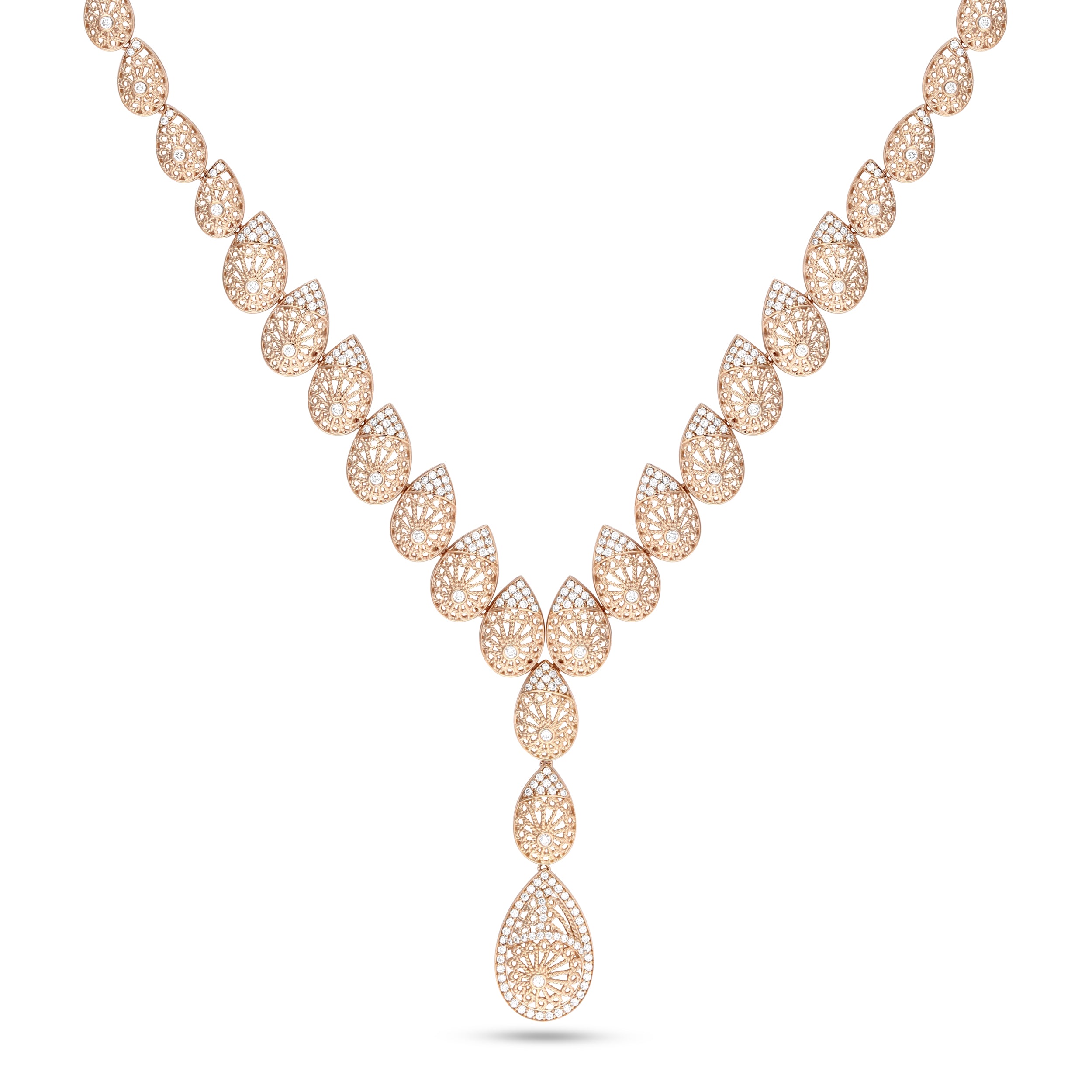 Al Mona Pear Necklace