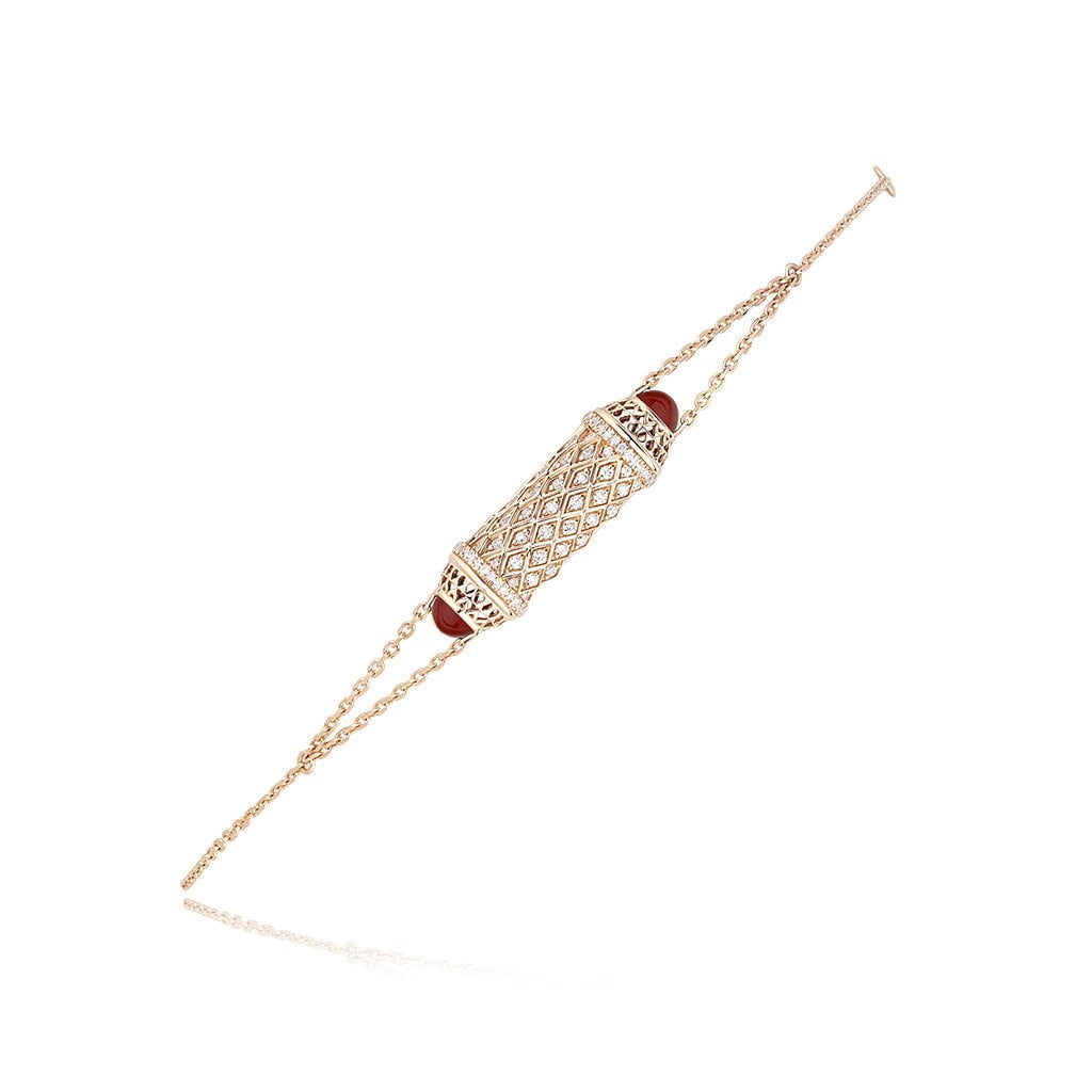 Al Noor Harmony Bracelet in Agate - Misk Dubai,Bracelets, al-noor-harmony-bracelet-in-agate, , Misk Dubai,  Misk, Misk Jewellery, Misk Jewelry, Gold, Emirati Gold, Emirati Design, Jewelry Emirati, Saudi Jewelry, Gold Saudi Arabia, Dubai, Abu Dhabi, Saudi Arabia, KSA, UAE, United Arab Emirates, 18kt, مجوهرات , مجوهرات مسك, مجوهرات اماراتية , دهب , سعودية ذهب
