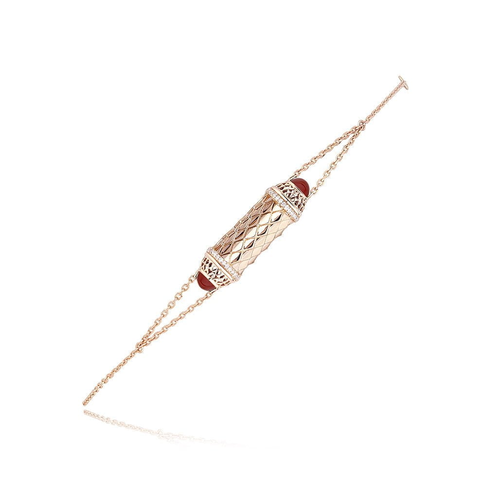 Al Noor Harmony Bracelet in Agate - Misk Dubai,Bangles, al-noor-harmony-bracelet-in-agate-1, , Misk Dubai,  Misk, Misk Jewellery, Misk Jewelry, Gold, Emirati Gold, Emirati Design, Jewelry Emirati, Saudi Jewelry, Gold Saudi Arabia, Dubai, Abu Dhabi, Saudi Arabia, KSA, UAE, United Arab Emirates, 18kt, مجوهرات , مجوهرات مسك, مجوهرات اماراتية , دهب , سعودية ذهب