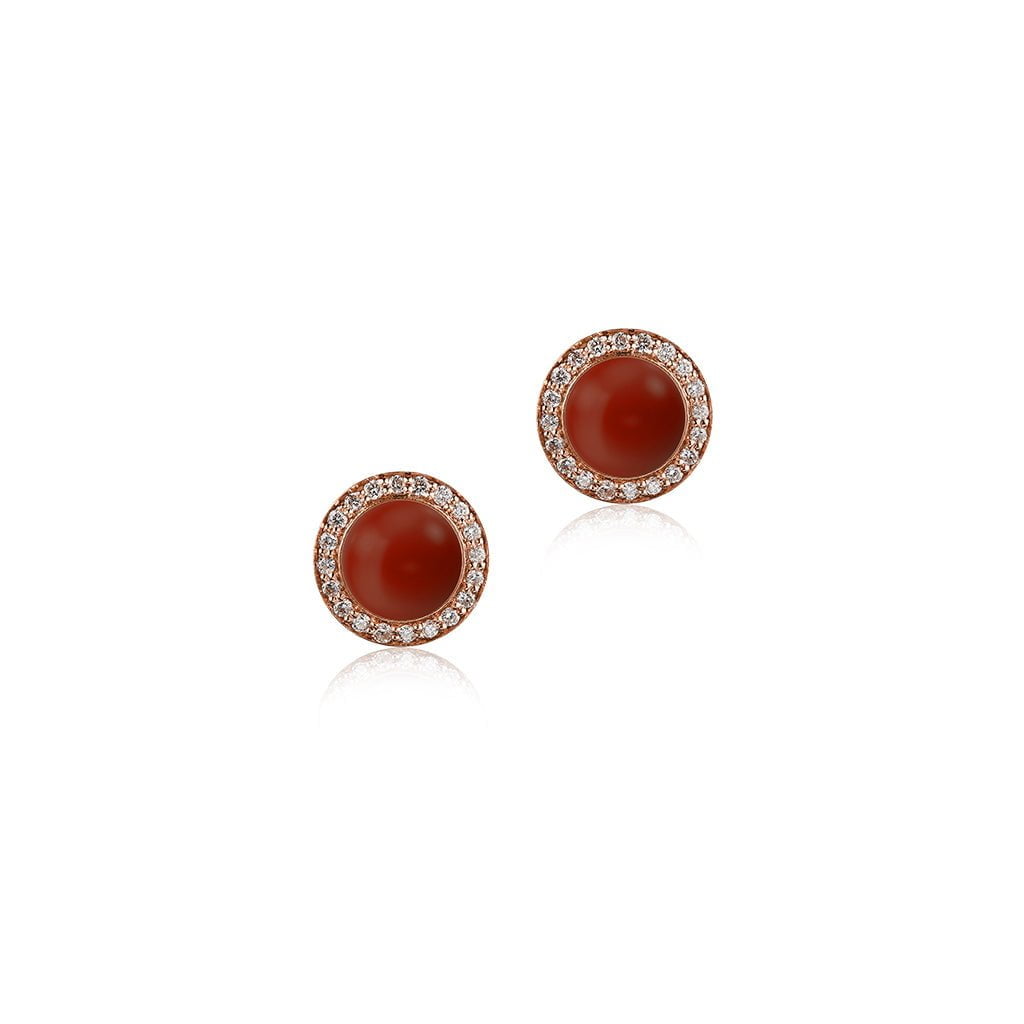 Mini Agate Studs