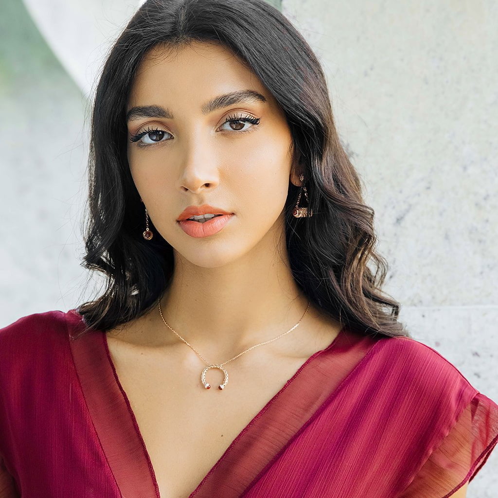 Al Noor Lace Hoop Pendant in Malachite - Misk Dubai,Necklaces, al-noor-lace-hoop-pendant-in-malachite, , Misk Dubai,  Misk, Misk Jewellery, Misk Jewelry, Gold, Emirati Gold, Emirati Design, Jewelry Emirati, Saudi Jewelry, Gold Saudi Arabia, Dubai, Abu Dhabi, Saudi Arabia, KSA, UAE, United Arab Emirates, 18kt, مجوهرات , مجوهرات مسك, مجوهرات اماراتية , دهب , سعودية ذهب