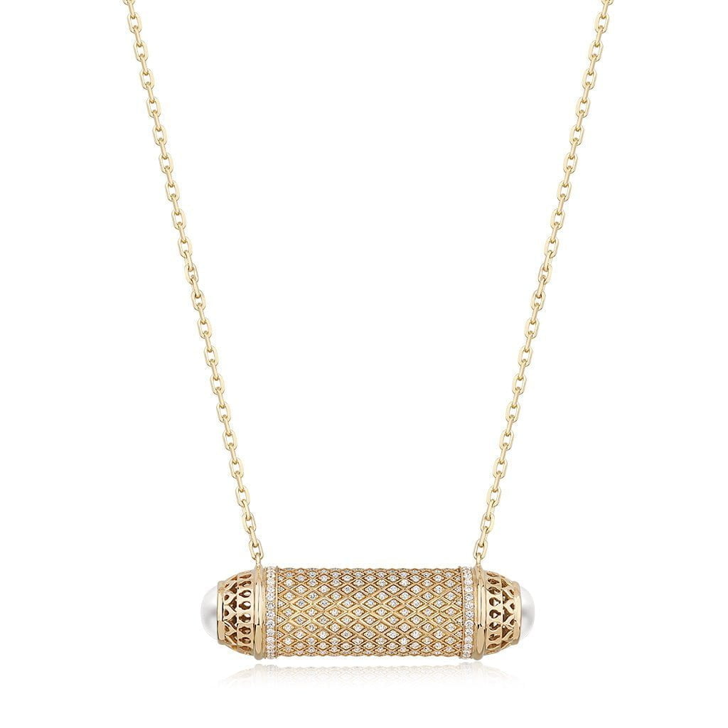 Al Noor Harmony Large Pearl Pendant - Misk Dubai,Necklaces, al-noor-harmony-large-pearl-pendant, , Misk Dubai,  Misk, Misk Jewellery, Misk Jewelry, Gold, Emirati Gold, Emirati Design, Jewelry Emirati, Saudi Jewelry, Gold Saudi Arabia, Dubai, Abu Dhabi, Saudi Arabia, KSA, UAE, United Arab Emirates, 18kt, مجوهرات , مجوهرات مسك, مجوهرات اماراتية , دهب , سعودية ذهب