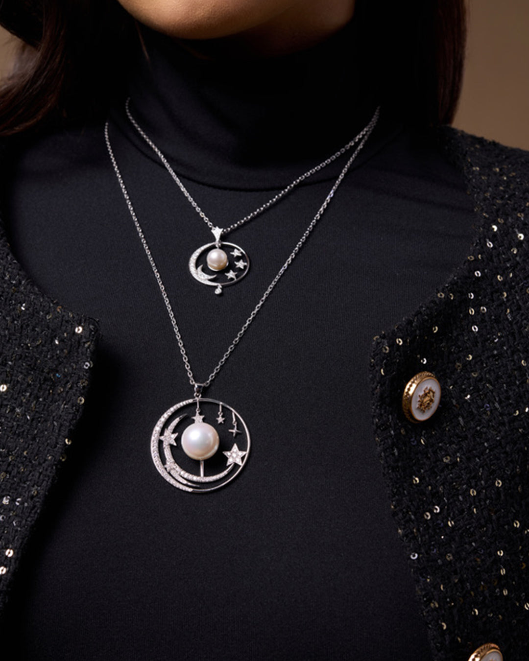 Dana Moon Small Pendant