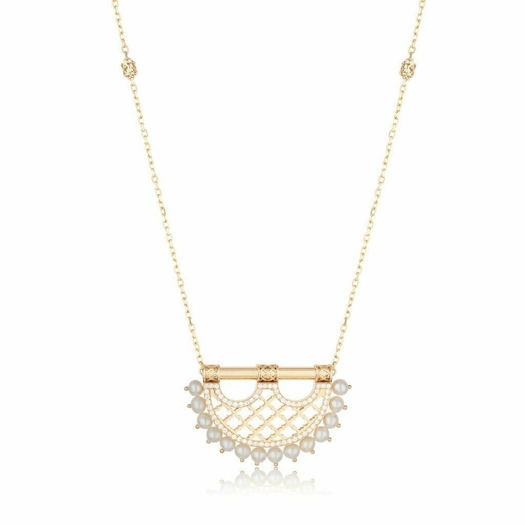 Al Noor Heritage Pearl Pendant in Medium Model - Misk Dubai,, pendant-al-noor-in-medium-model-2, , Misk Dubai,  Misk, Misk Jewellery, Misk Jewelry, Gold, Emirati Gold, Emirati Design, Jewelry Emirati, Saudi Jewelry, Gold Saudi Arabia, Dubai, Abu Dhabi, Saudi Arabia, KSA, UAE, United Arab Emirates, 18kt, مجوهرات , مجوهرات مسك, مجوهرات اماراتية , دهب , سعودية ذهب