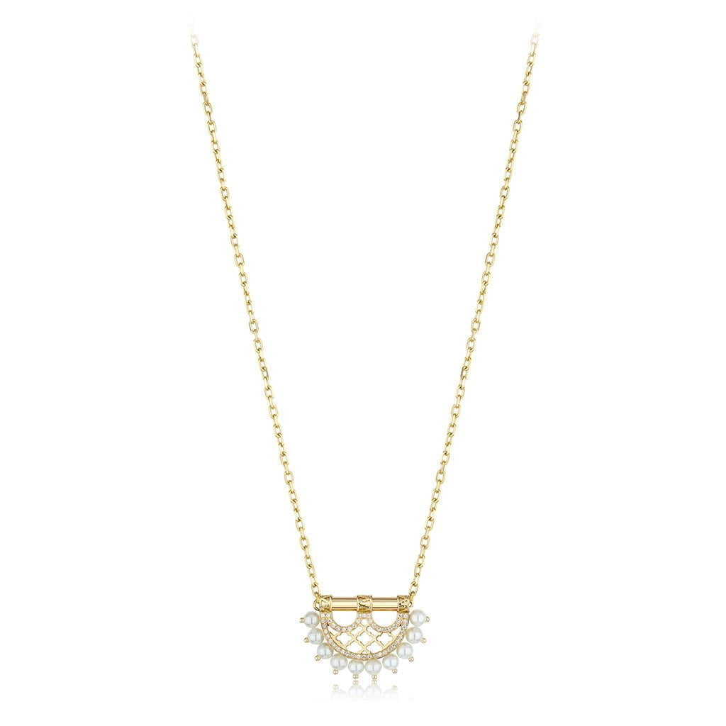 Al Noor Heritage Pearl Pendant in Mini Model - Misk Dubai,Necklaces, al-noor-heritage-pearl-pendant-in-mini-model, , Misk Dubai,  Misk, Misk Jewellery, Misk Jewelry, Gold, Emirati Gold, Emirati Design, Jewelry Emirati, Saudi Jewelry, Gold Saudi Arabia, Dubai, Abu Dhabi, Saudi Arabia, KSA, UAE, United Arab Emirates, 18kt, مجوهرات , مجوهرات مسك, مجوهرات اماراتية , دهب , سعودية ذهب