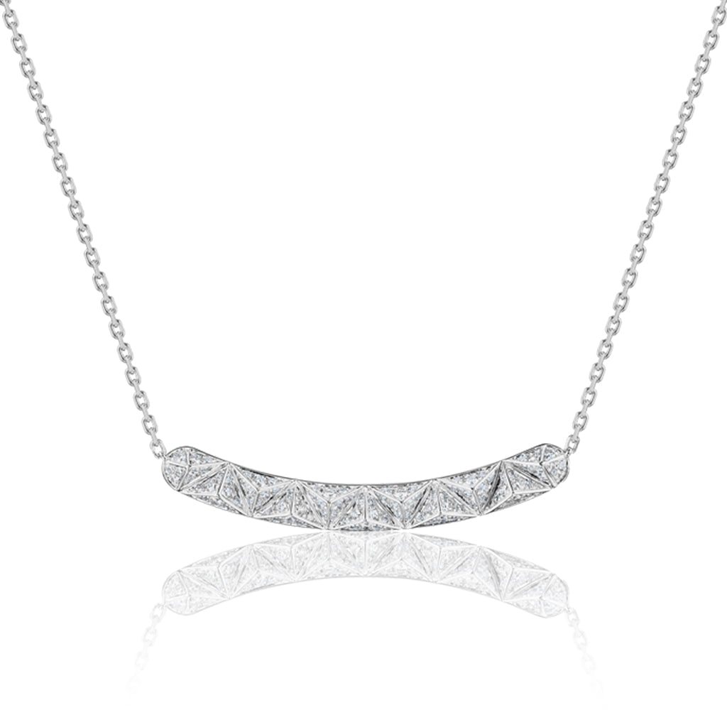 Tilal Small Necklace#Gold_White Gold