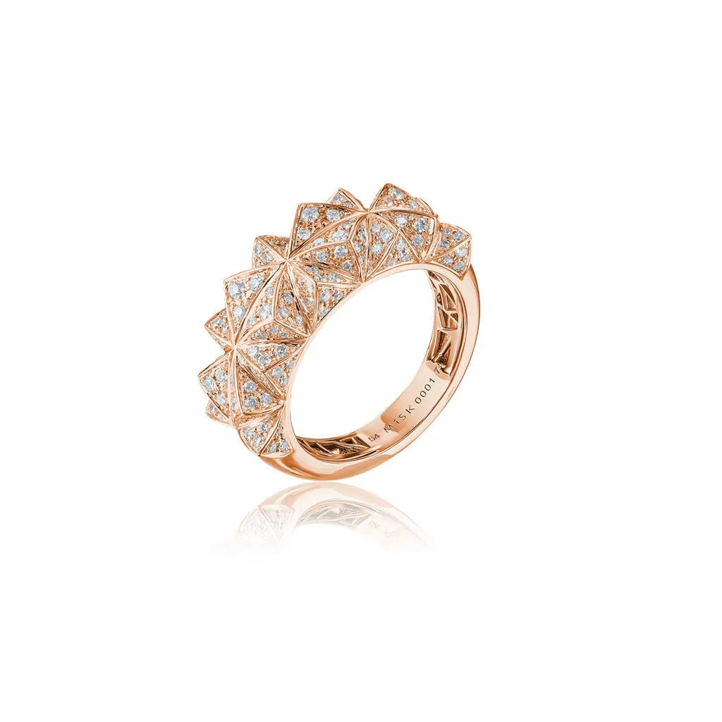 Tilal Medium Ring#Gold_Rose Gold