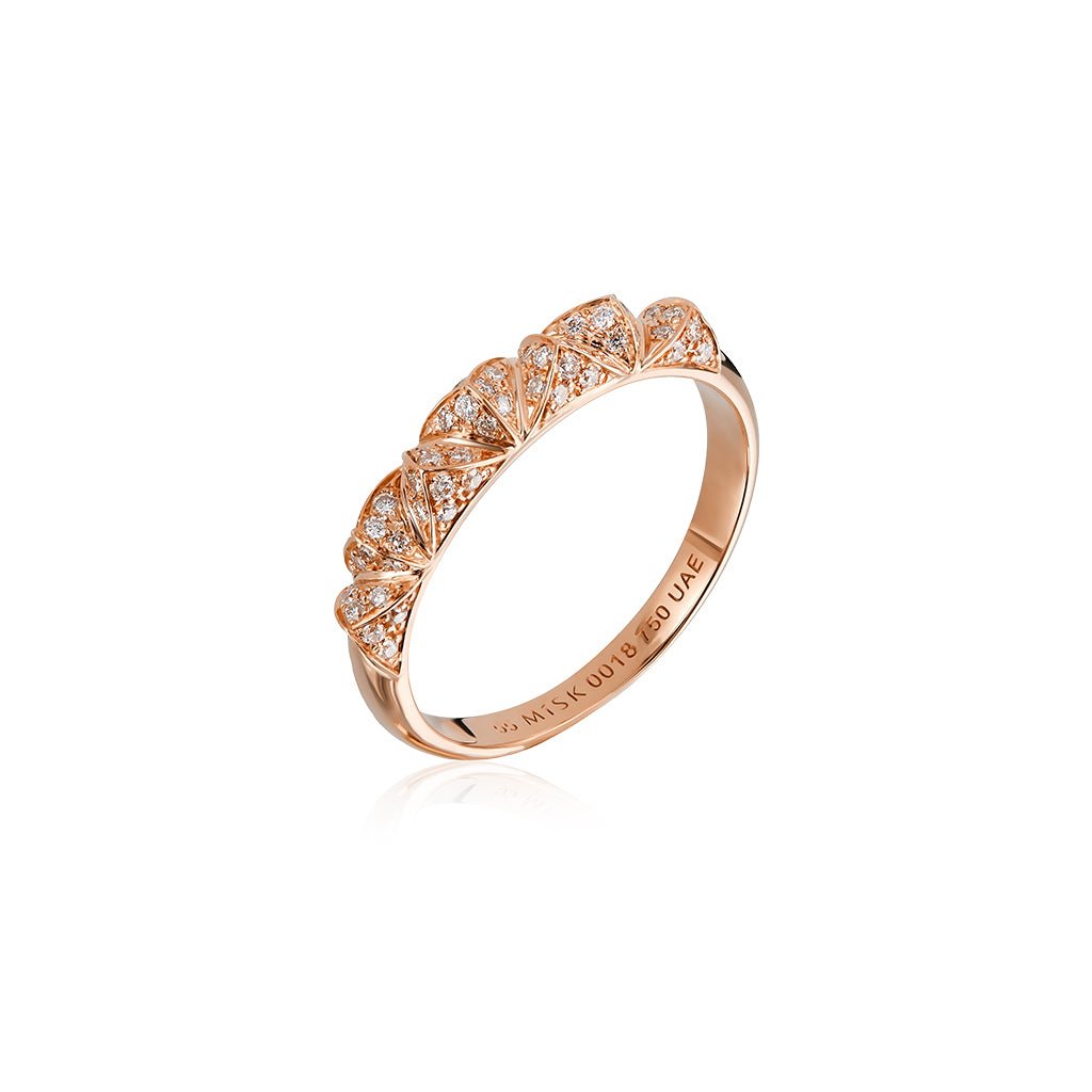 Tilal Small Ring#Gold_Rose Gold
